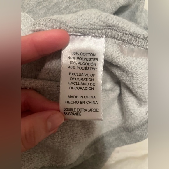 Tommy Bahama Gray Fleece Pullover Marlin Logo Sweatshirt crewneck sweater - Picture 12 of 12